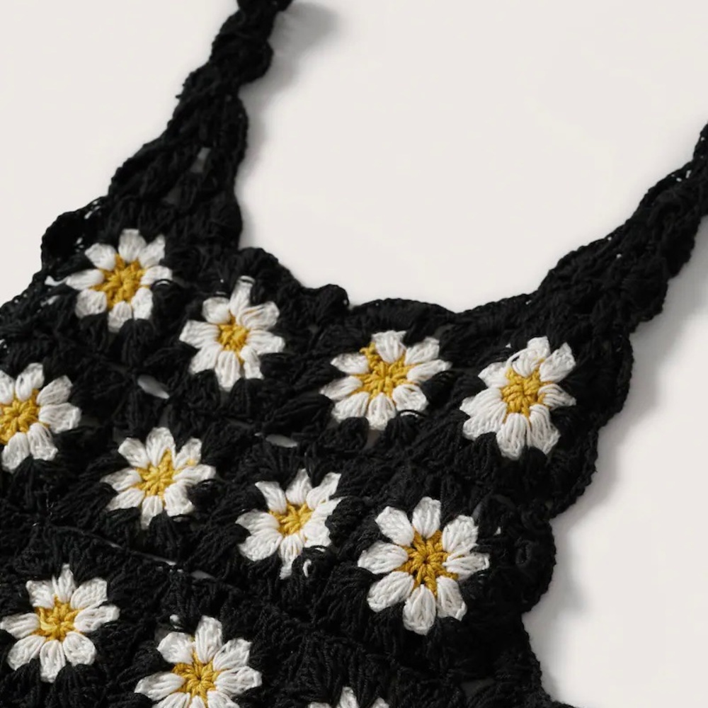 Mango Black and Yellow Floral Dress - Picture 6 of 12
